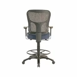 Tempur-Pedic Mesh Back Fabric Drafting Stool, Navy (TP8200-NAVY) -Office Chairs Sale sp46777939 s7