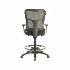 Tempur-Pedic Mesh Back Fabric Drafting Stool, Black (TP8200-BLACK) -Office Chairs Sale sp46777949 s7