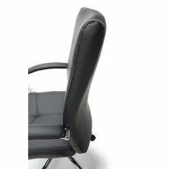 OFM Essentials SofThread Leather Conference Chair, Black (E1003) -Office Chairs Sale sp55255628 s7
