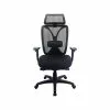 Tempur-Pedic Mesh Back Fabric Computer And Desk Chair, Black (TP6450-BLKMB)
