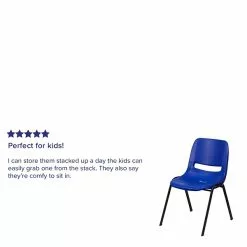 Flash Furniture HERCULES Plastic Shell Stack Chair, Blue (RUTEO1BLGG) -Office Chairs Sale sp80658122 s7