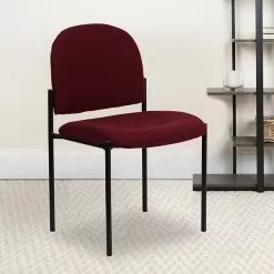 Flash Furniture Fabric Stackable Steel Side Chairs (BT5151BY)