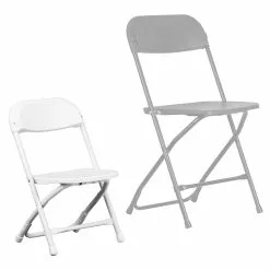 Flash Furniture Kids Plastic Armless Folding Chair, White, 10/Pack (10YKIDWH) -Office Chairs Sale sp88869836 s7