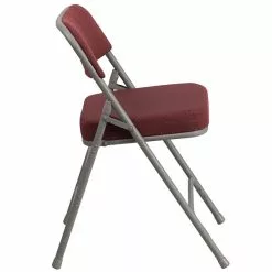 Flash Furniture HERCULES Series Fabric Folding Chair, Burgundy, 2/Pack (2AWMC320AFBG) -Office Chairs Sale sp89555738 s7