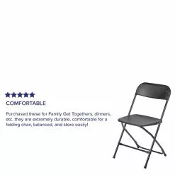 Flash Furniture HERCULES Series Plastic Banquet/Reception Chair, Black, 2/Pack (2LEL3BLACK) -Office Chairs Sale sp89555745 s7