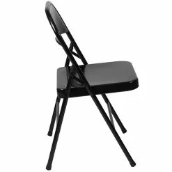Flash Furniture HERCULES Series Metal Folding Chair, 4/Pk (4BDF002BK) -Office Chairs Sale sp89555823 s7