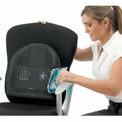 Fellowes Heat And Soothe Back Support, Black (9190001) -Office Chairs Sale sp91746440 s7